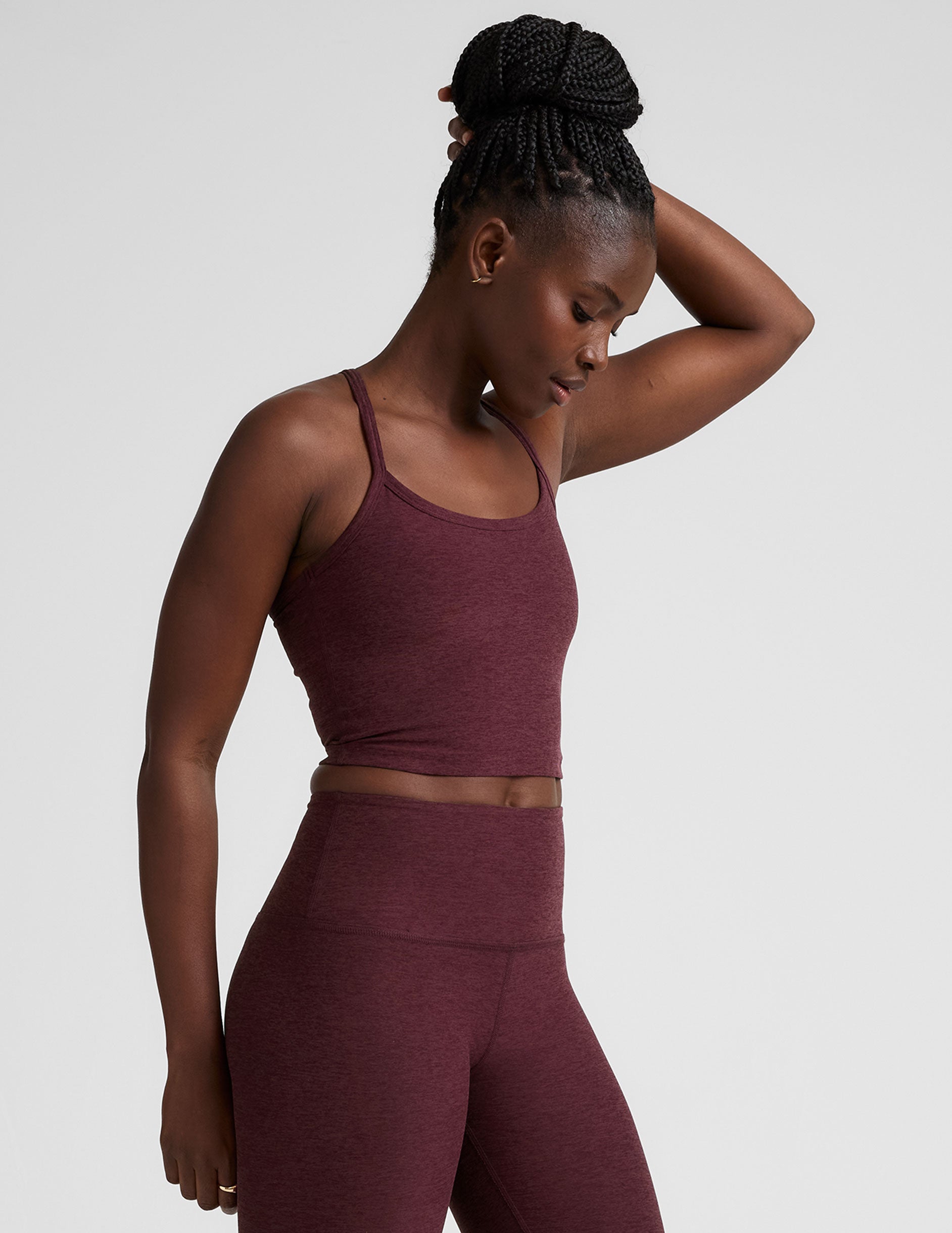 Spacedye Slim Racerback Cropped Tank - Image 6
