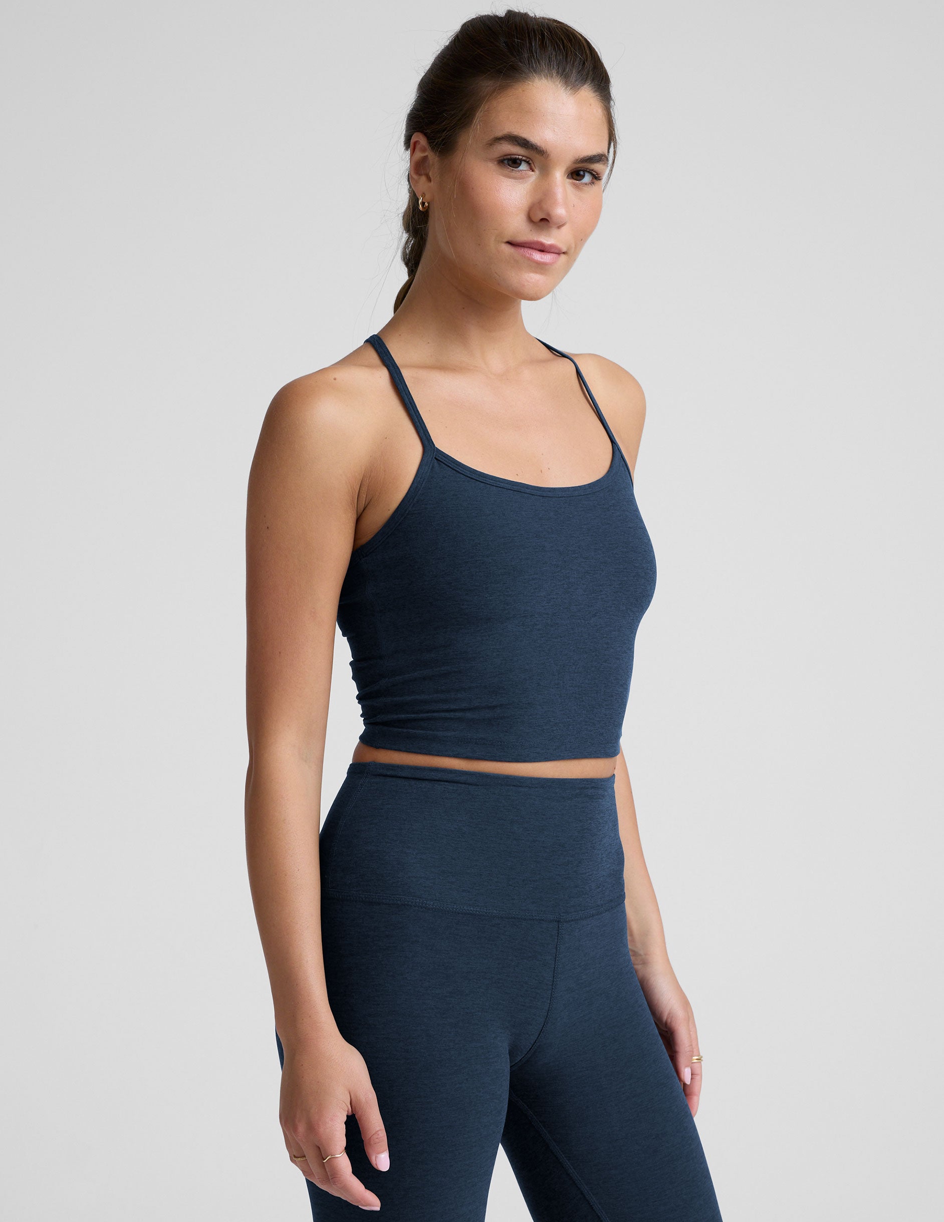 Spacedye Slim Racerback Cropped Tank - Image 3