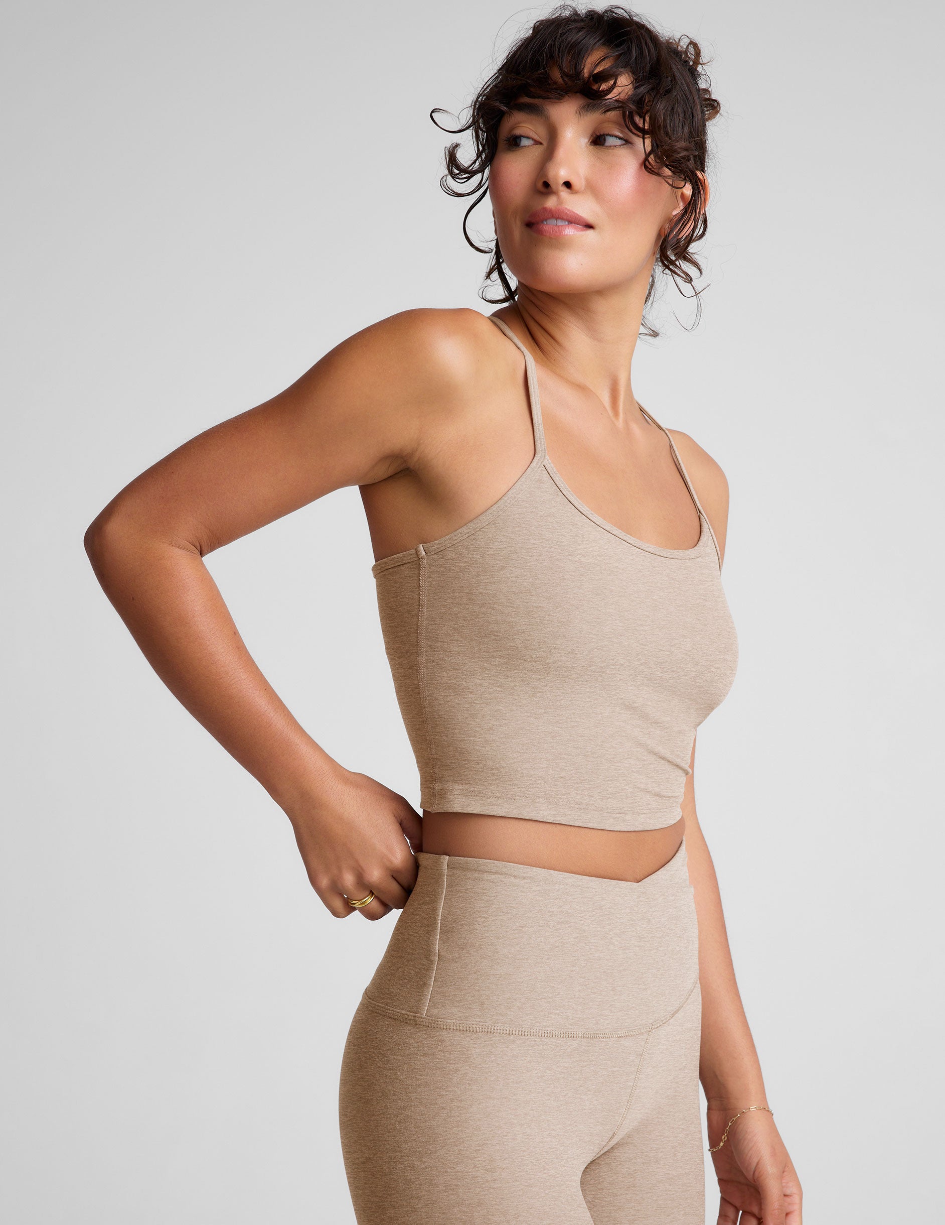 Spacedye Slim Racerback Cropped Tank - Image 4