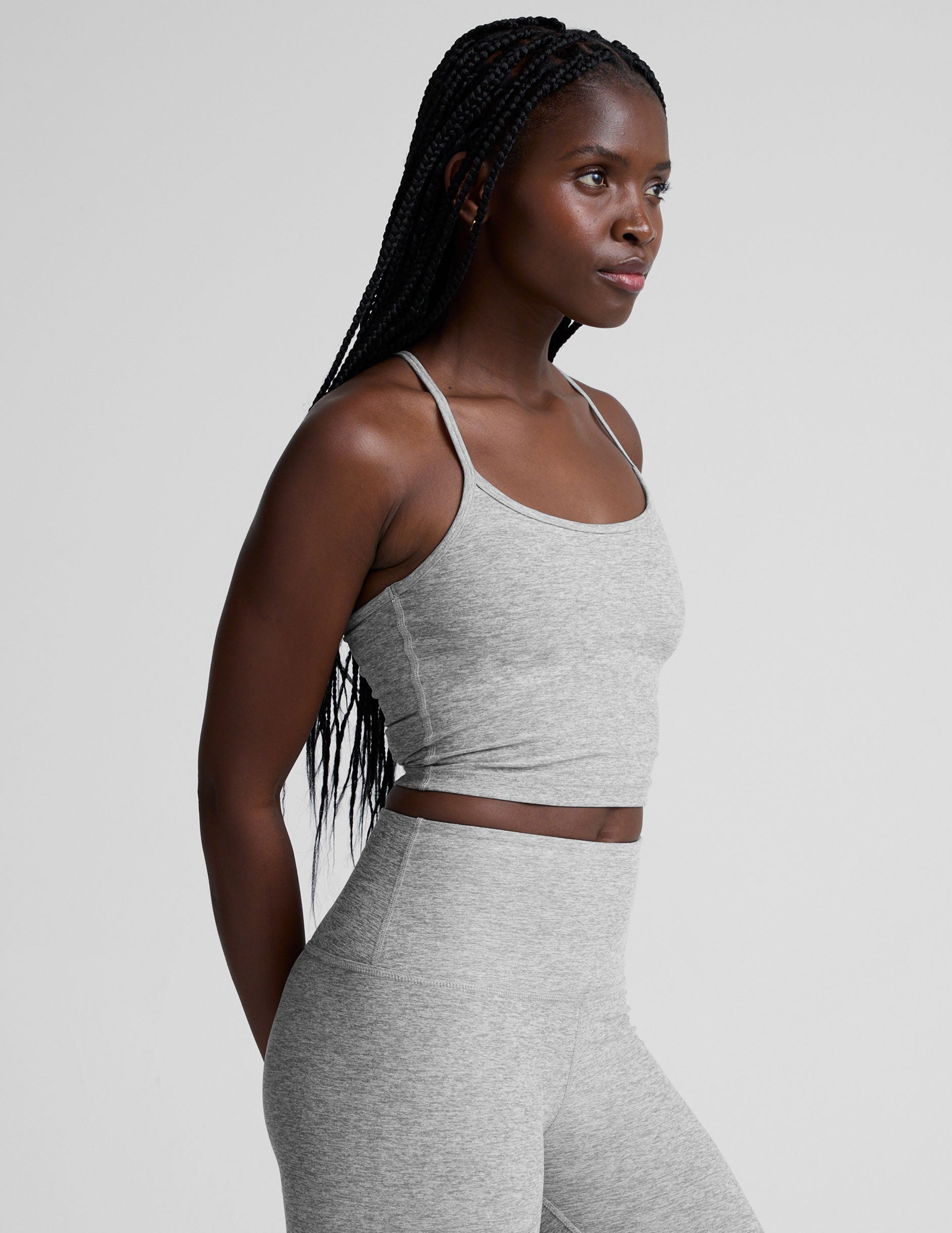 Spacedye Slim Racerback Cropped Tank - Image 2