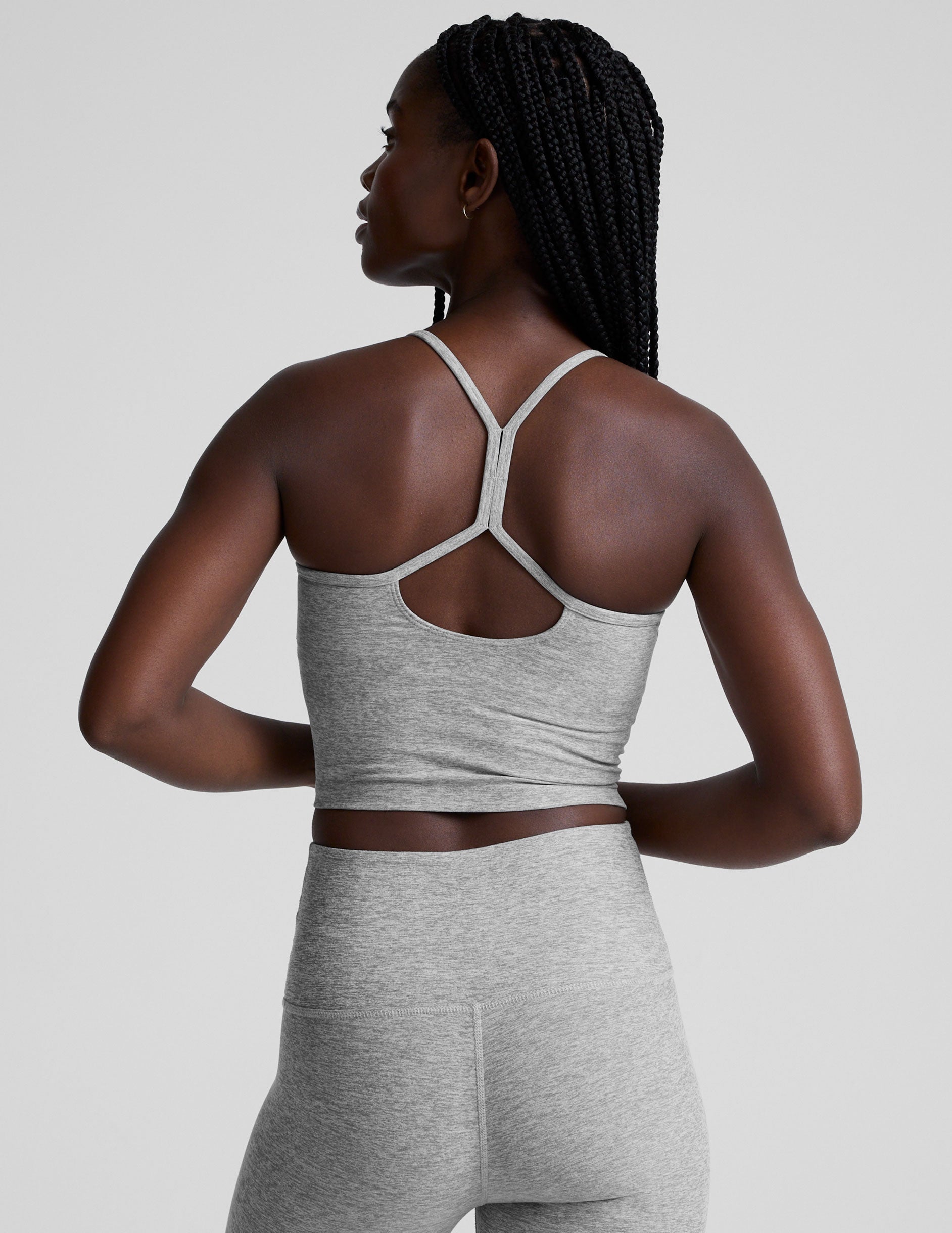 Spacedye Slim Racerback Cropped Tank - Image 3