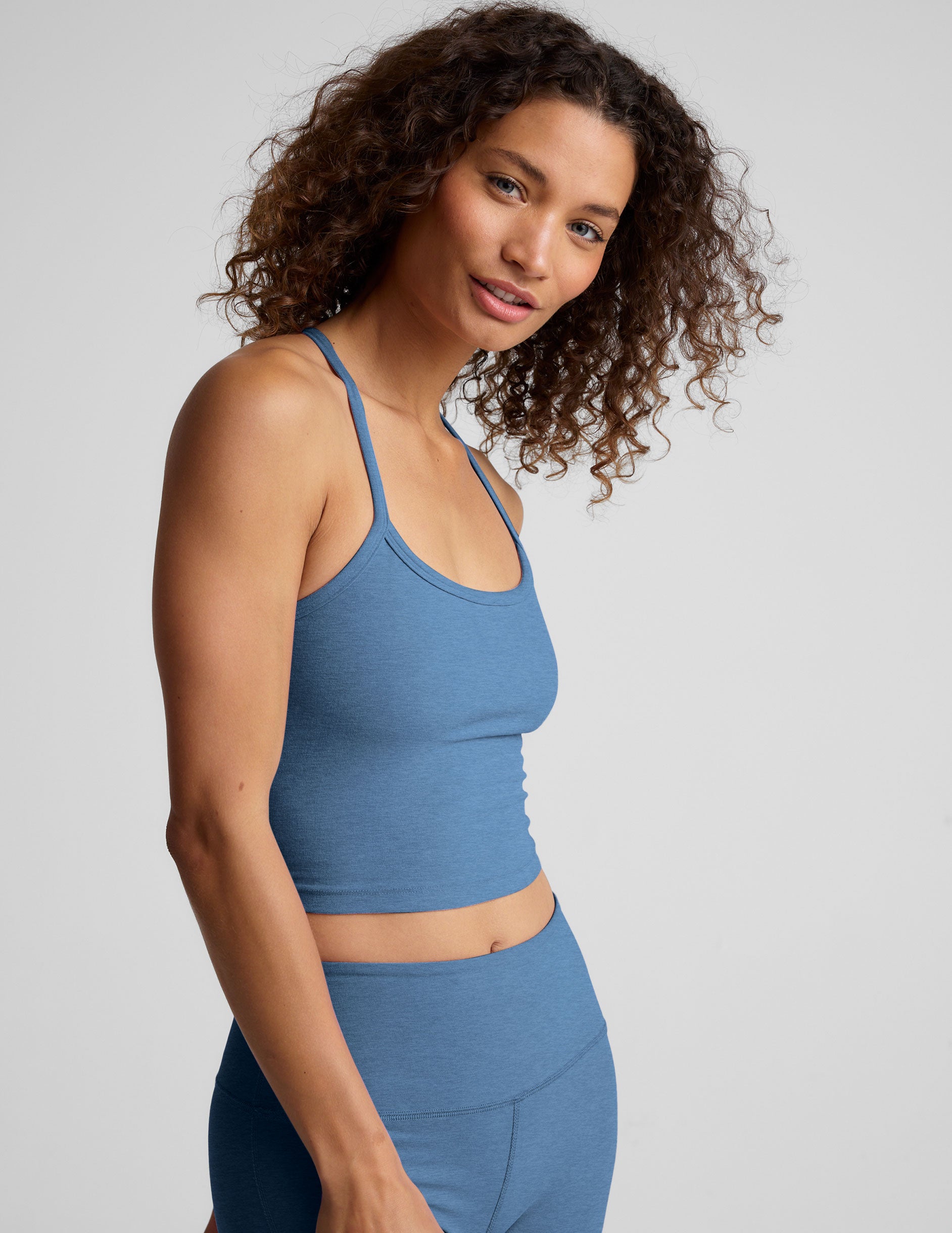 Spacedye Slim Racerback Cropped Tank - Image 3