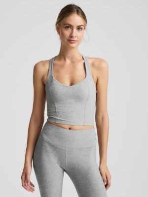 Spacedye Intensity Racerback Cropped Tank