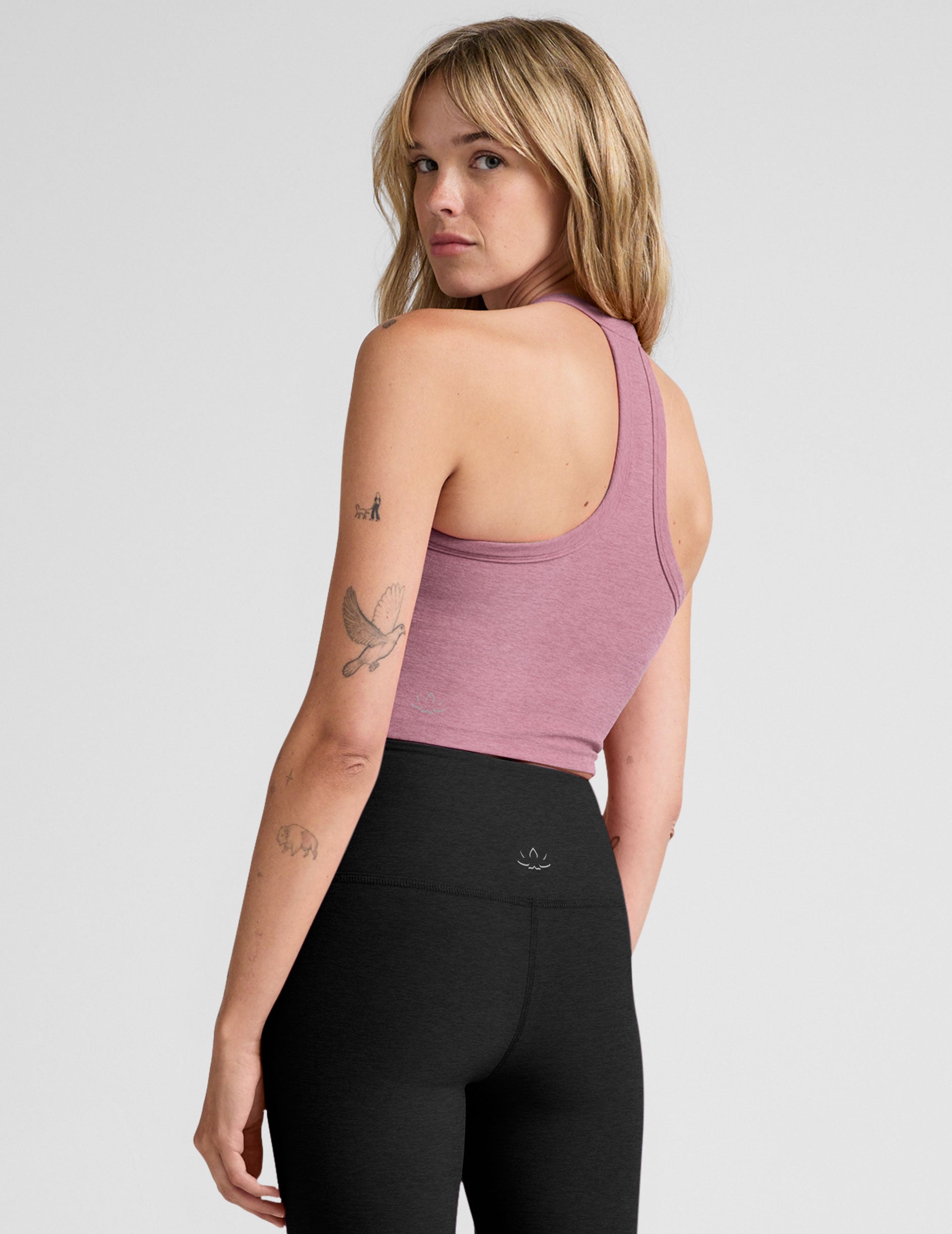 Spacedye On The Up Cropped Tank - Image 3