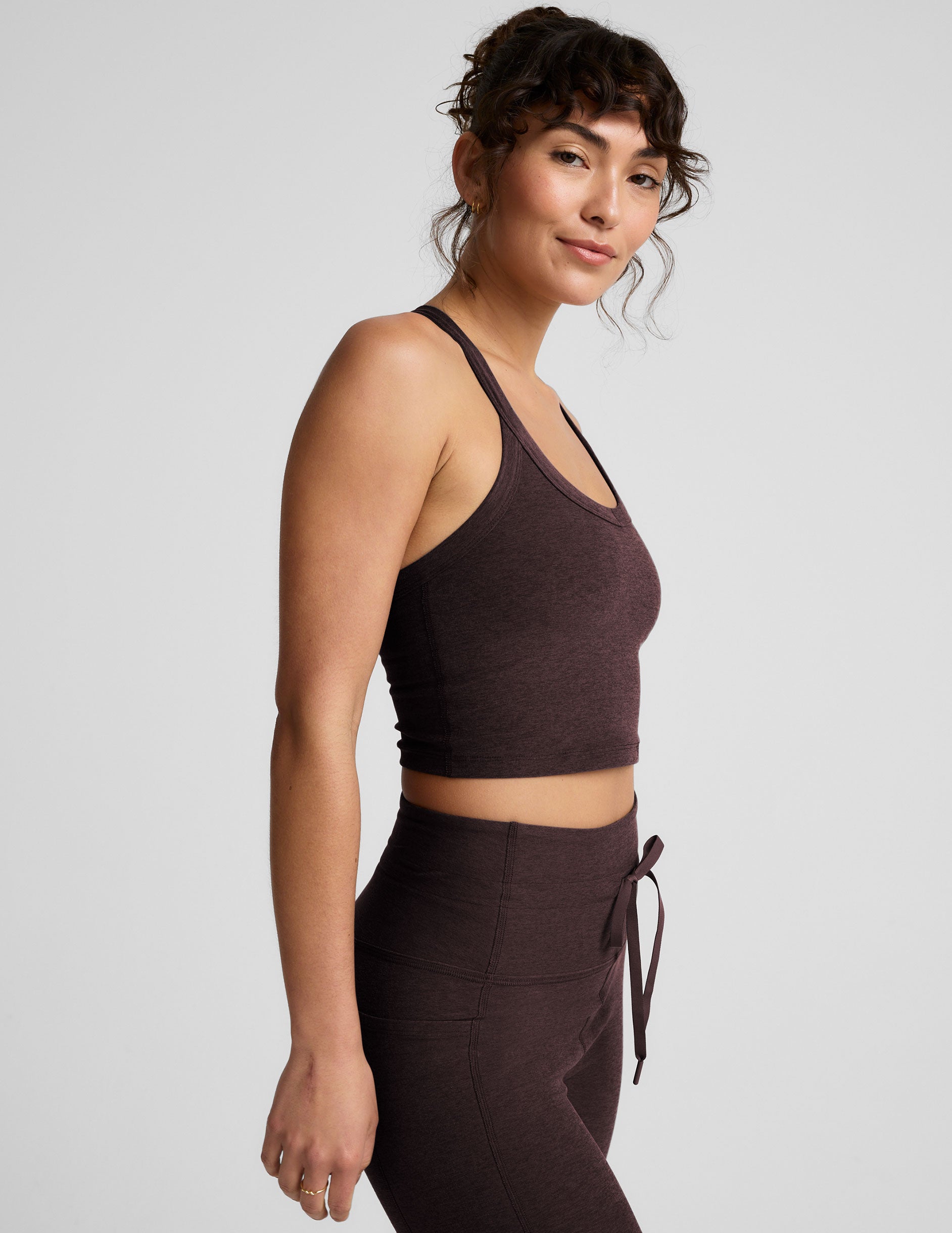 Spacedye On The Up Cropped Tank - Image 3
