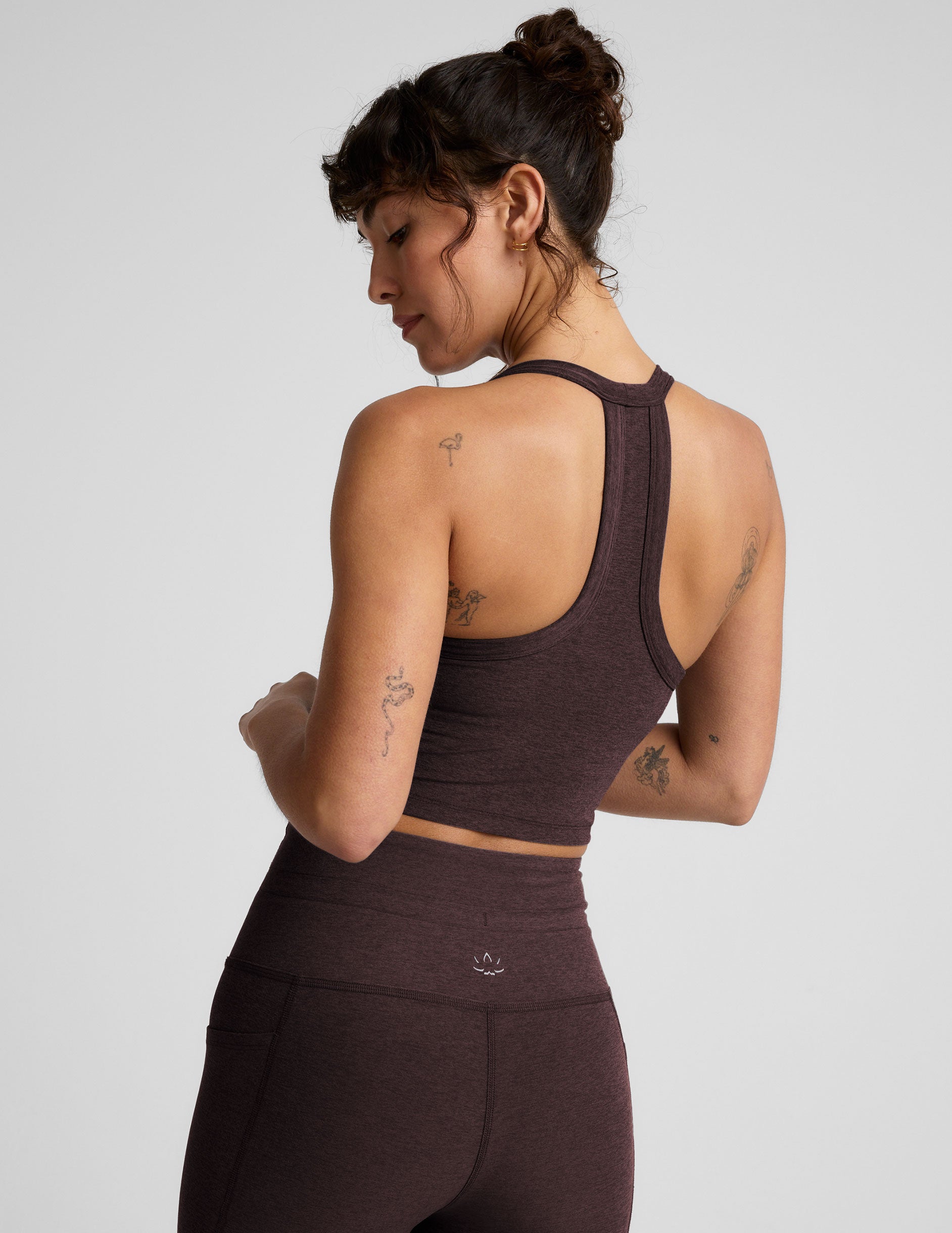 Spacedye On The Up Cropped Tank - Image 4
