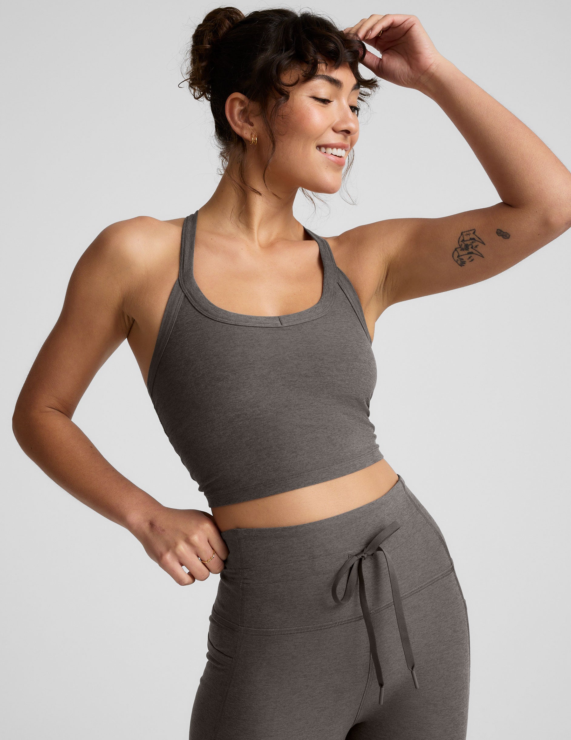 Spacedye On The Up Cropped Tank - Image 3
