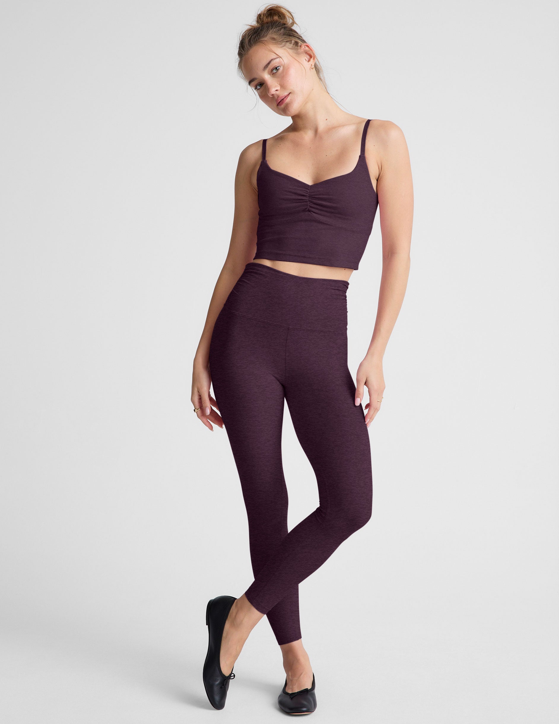 Spacedye Raise The Barre Shirred Cropped Tank - Image 5