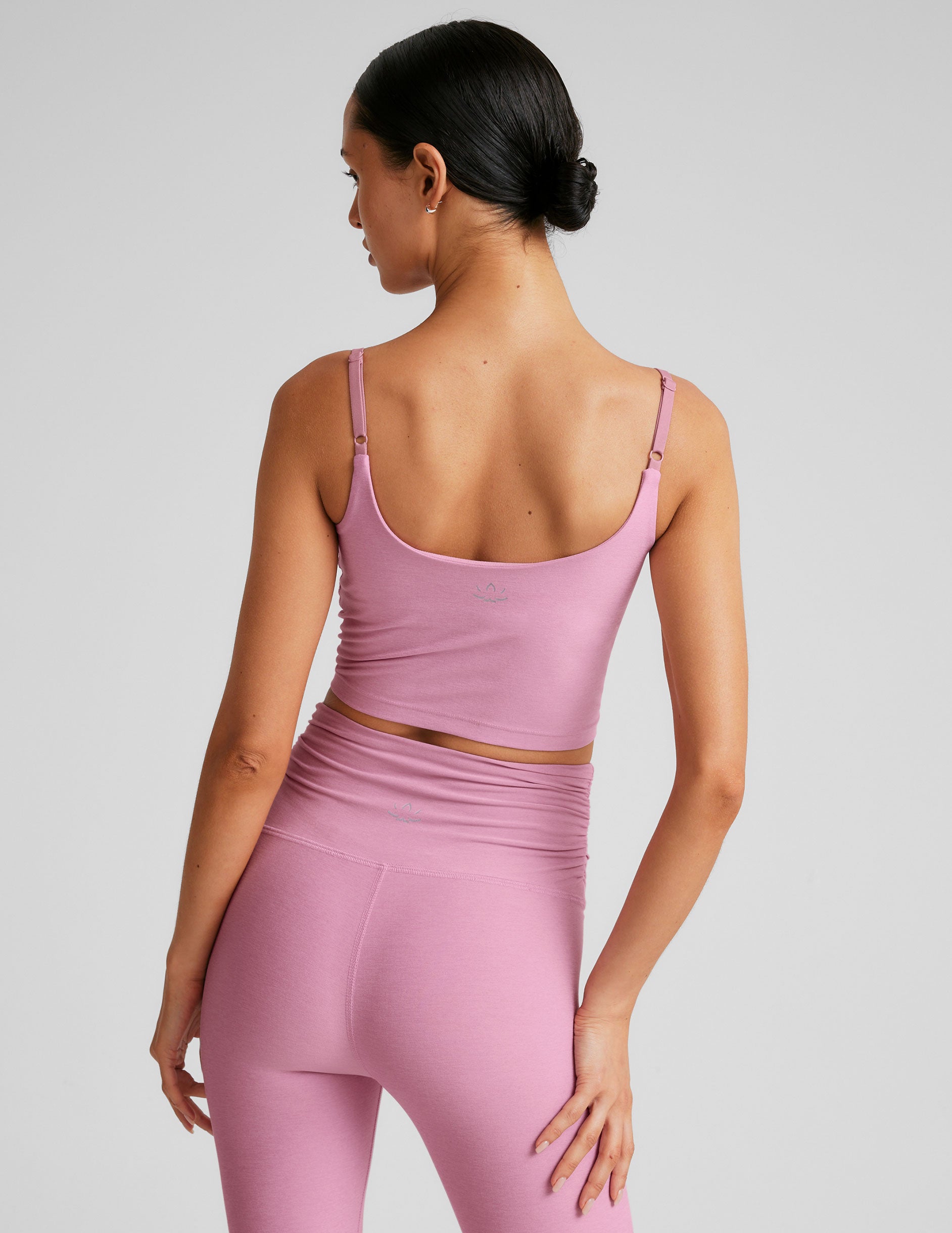 Spacedye Raise The Barre Shirred Cropped Tank - Image 4
