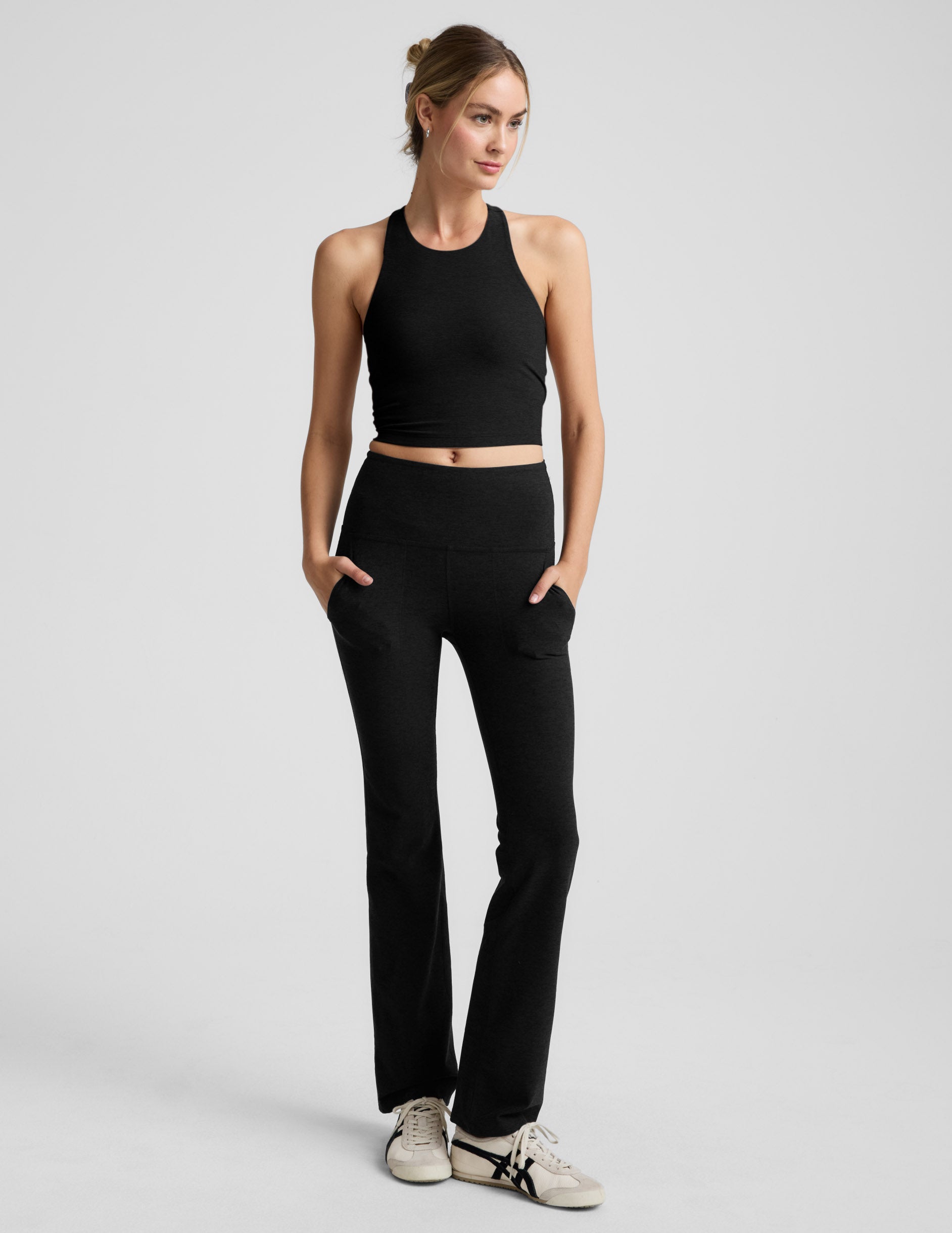 Spacedye High Neck Cropped Tank - Image 3