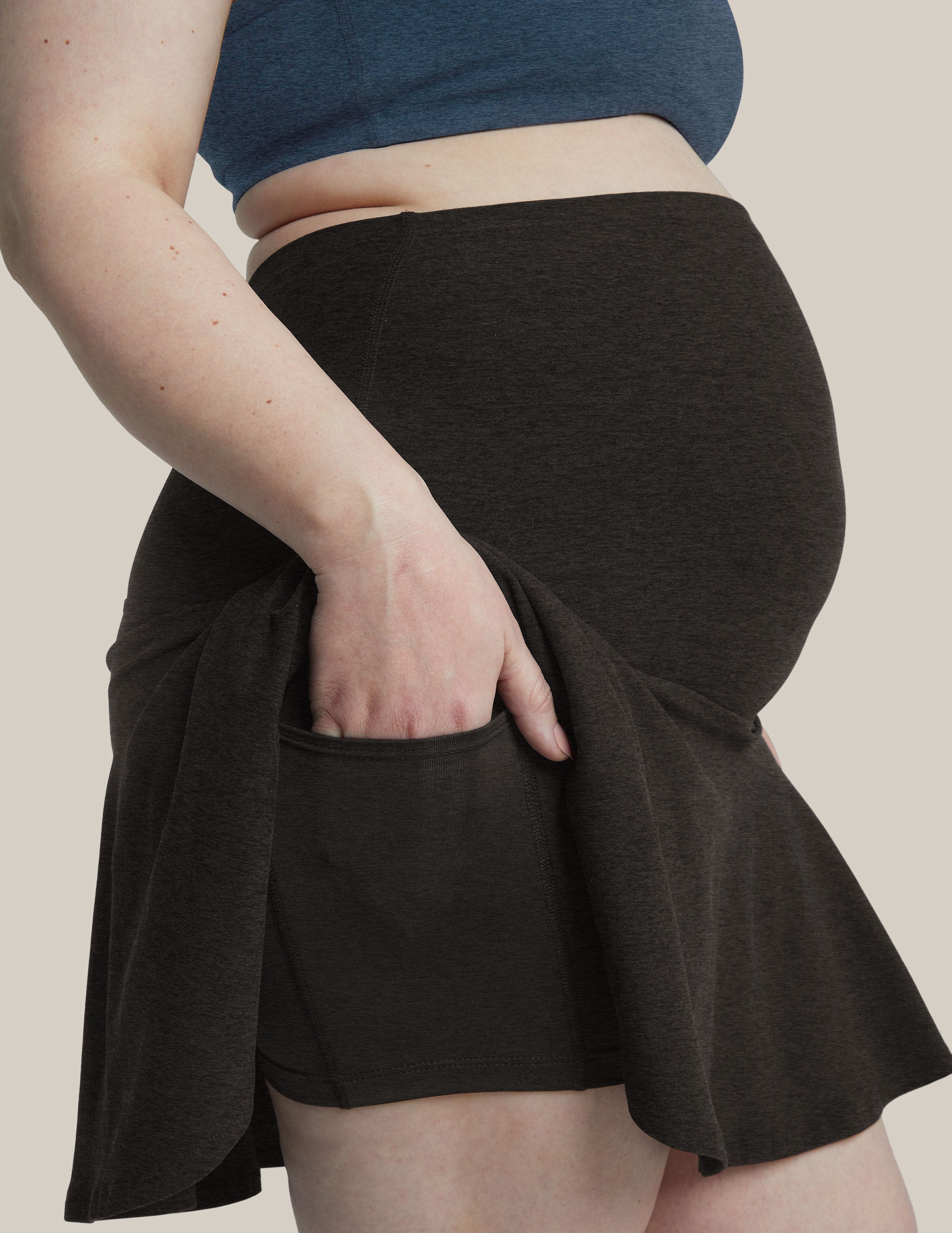 Spacedye Maternity Hot Shot Circle Skirt - Image 2