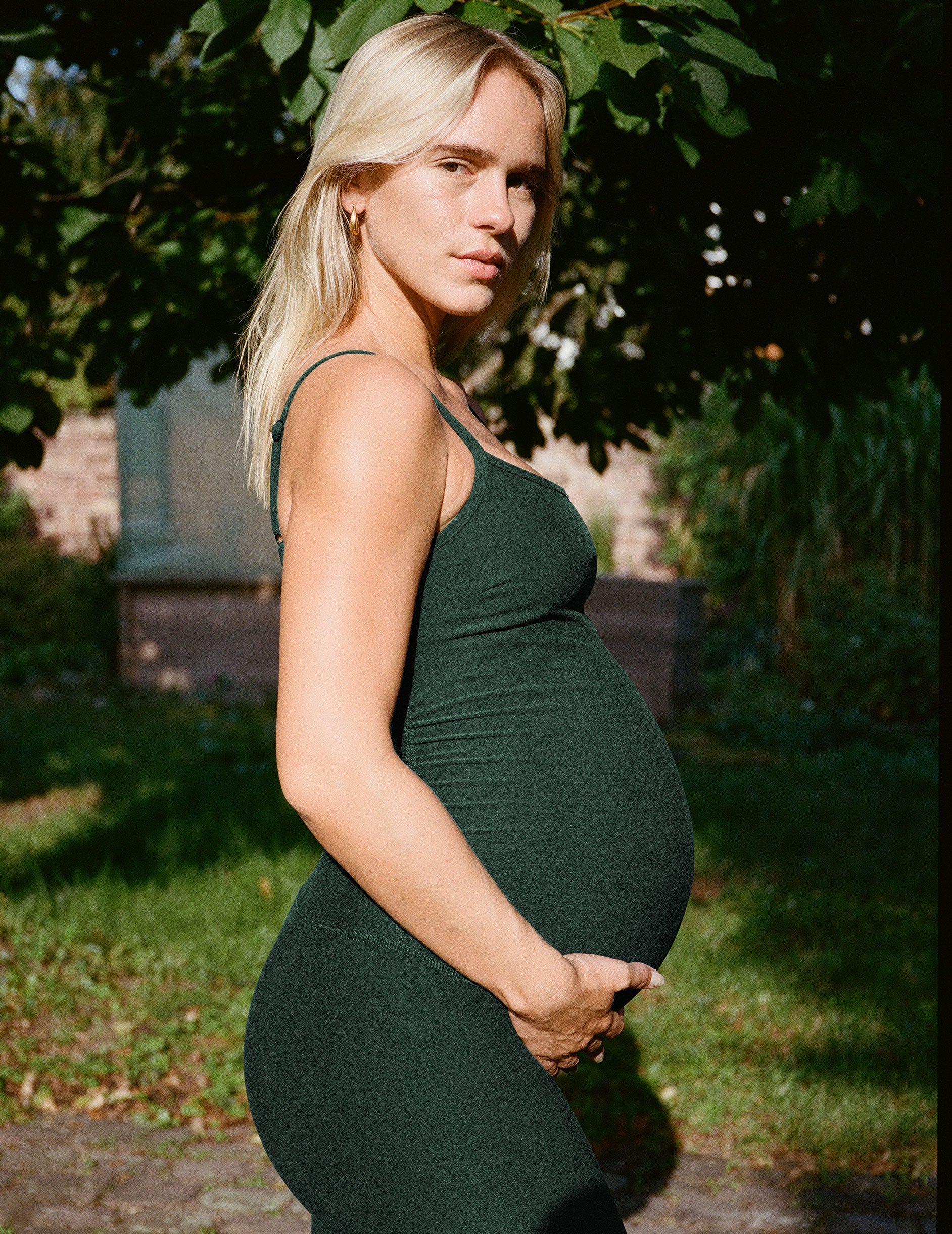 Spacedye Uplevel Maternity Jumpsuit - Image 2
