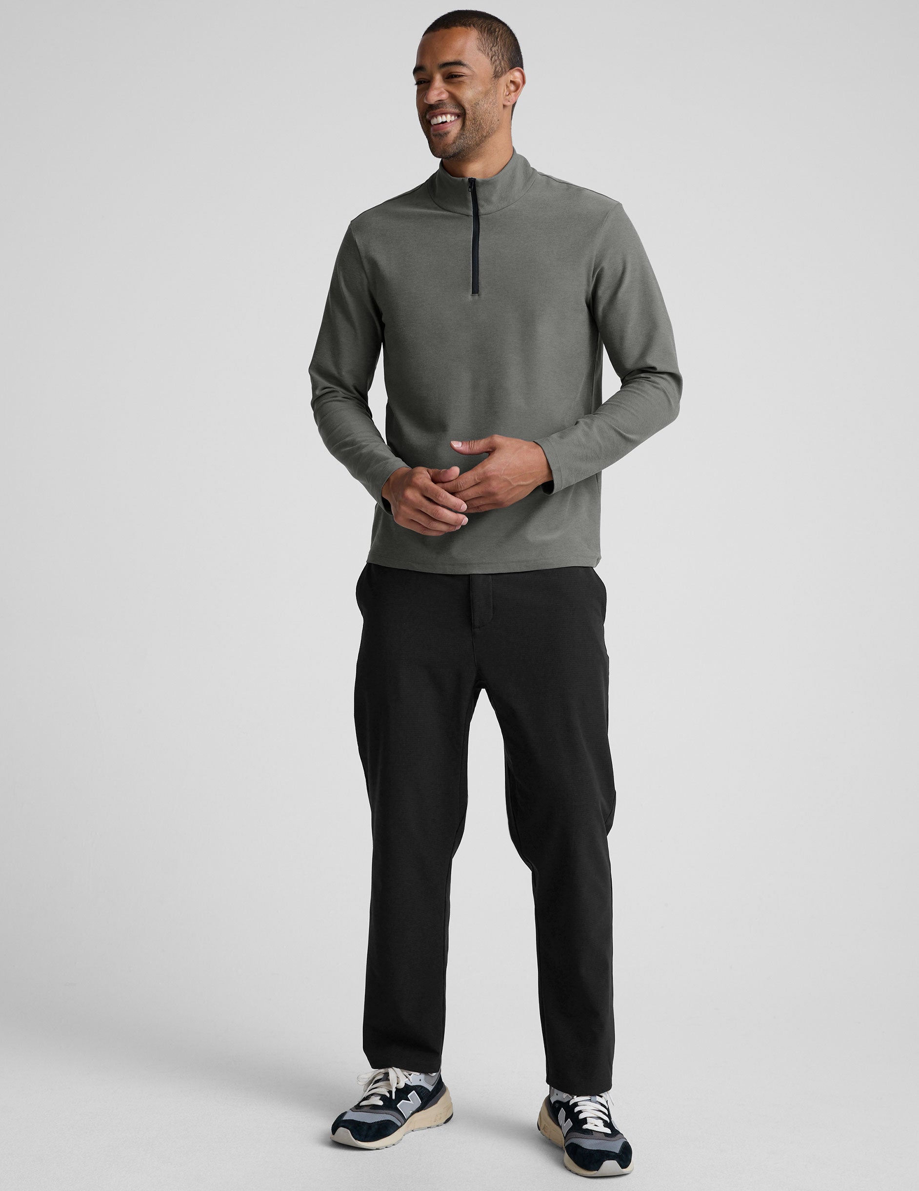 Spacedye Terrain Men's Quarter Zip Pullover - Image 4