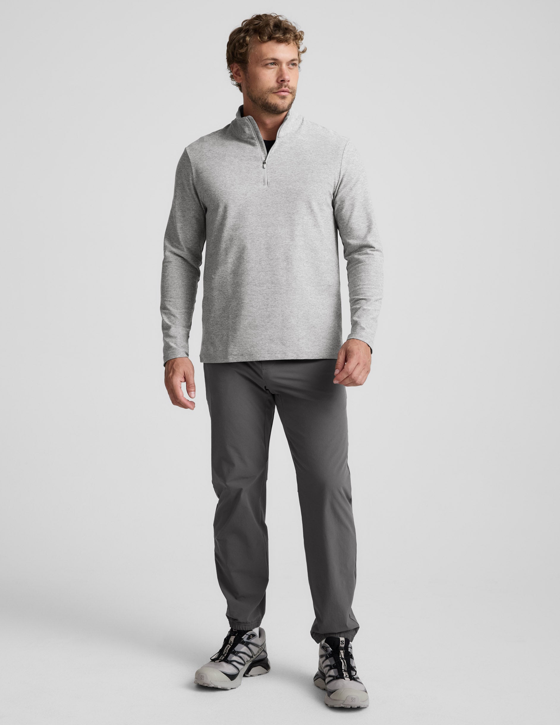 Spacedye Terrain Men's Quarter Zip Pullover - Image 5