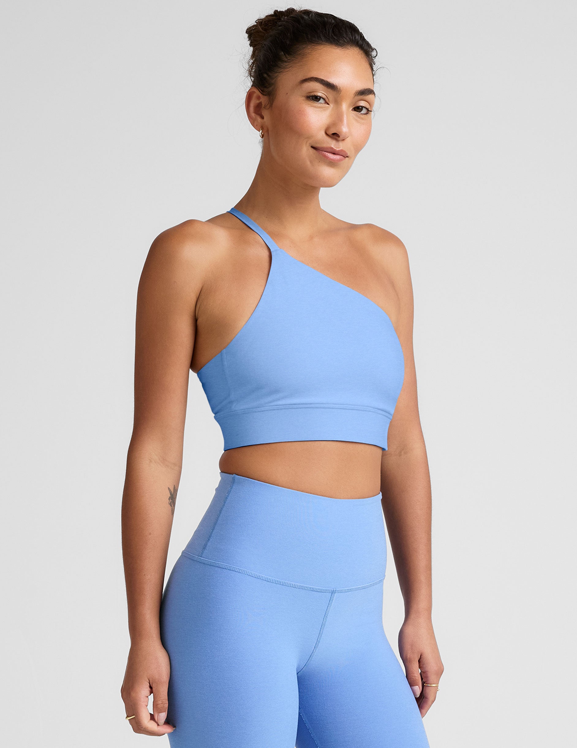 Spacedye One Shoulder Long Line Bra - Image 2