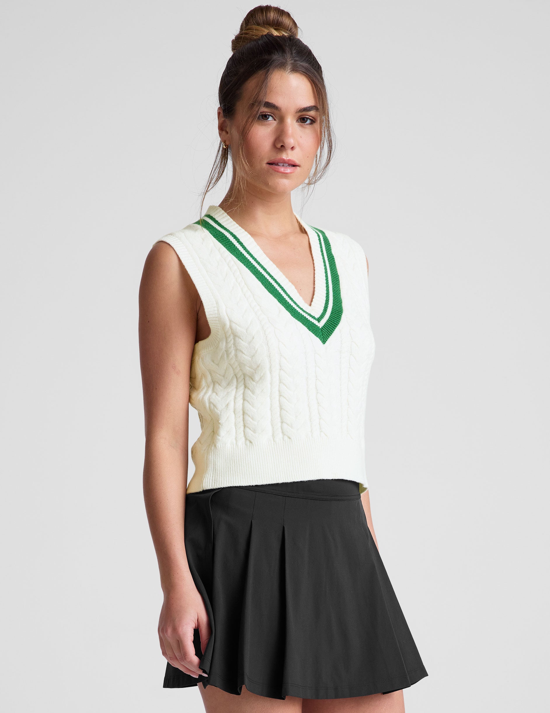 The Cable Knit Vest - Image 2
