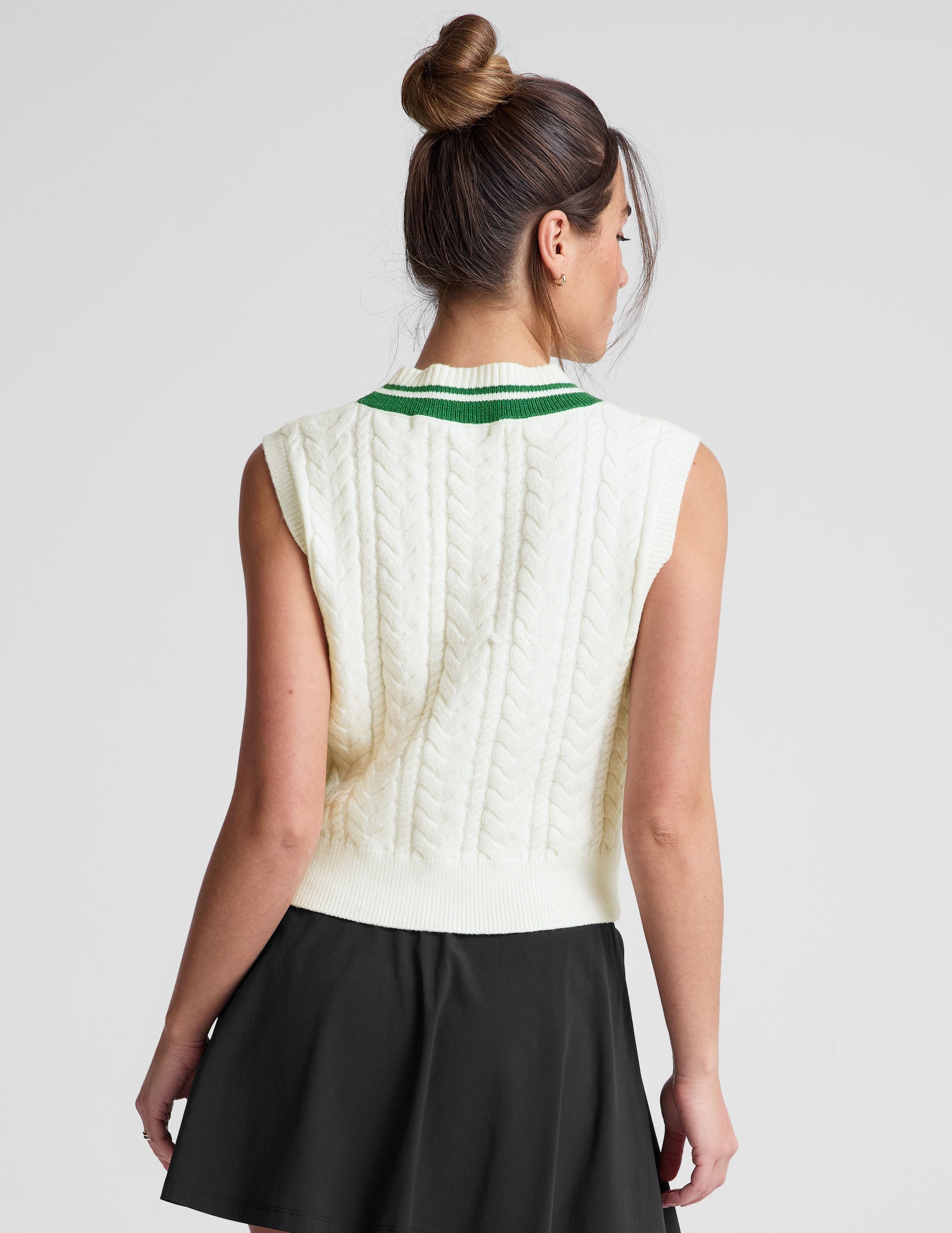 The Cable Knit Vest - Image 3