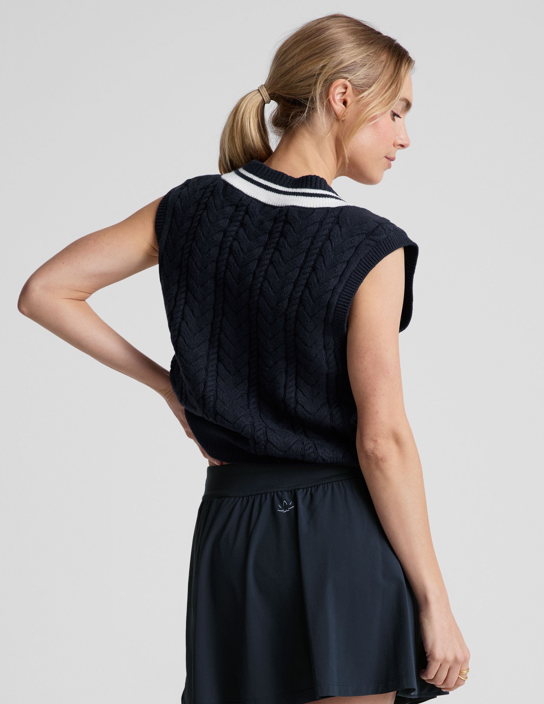 The Cable Knit Vest - Image 3