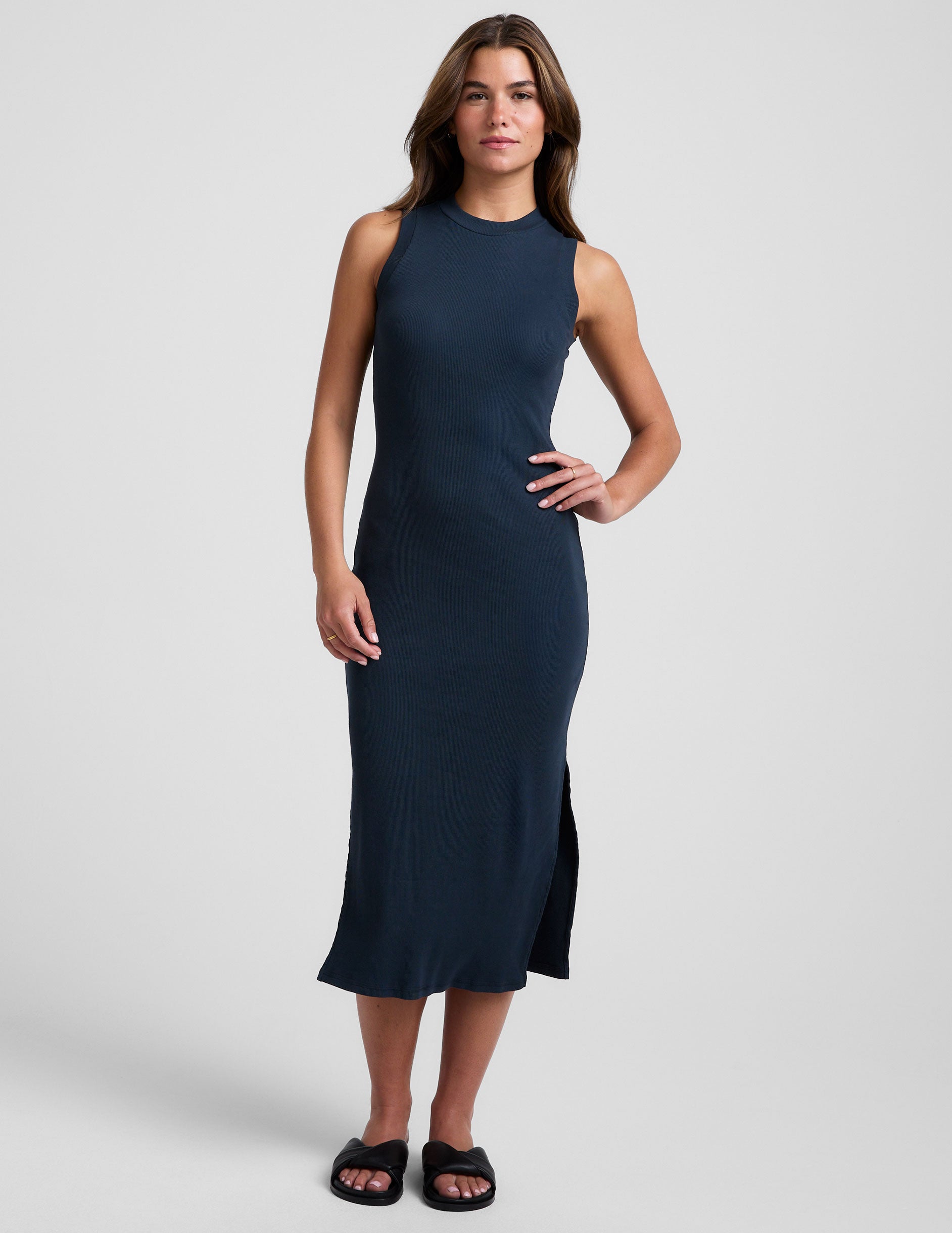 Rib Tank Dress