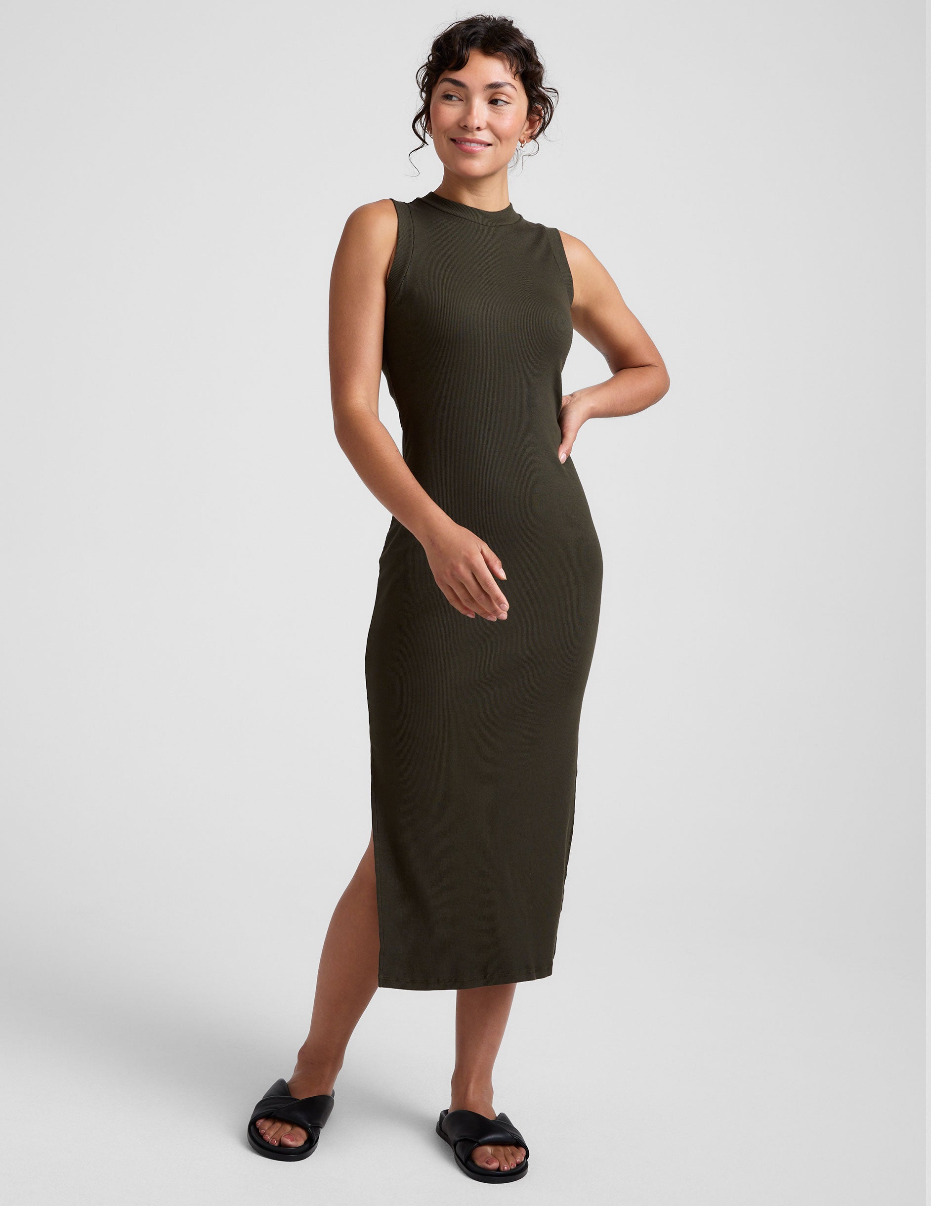 Rib Tank Dress