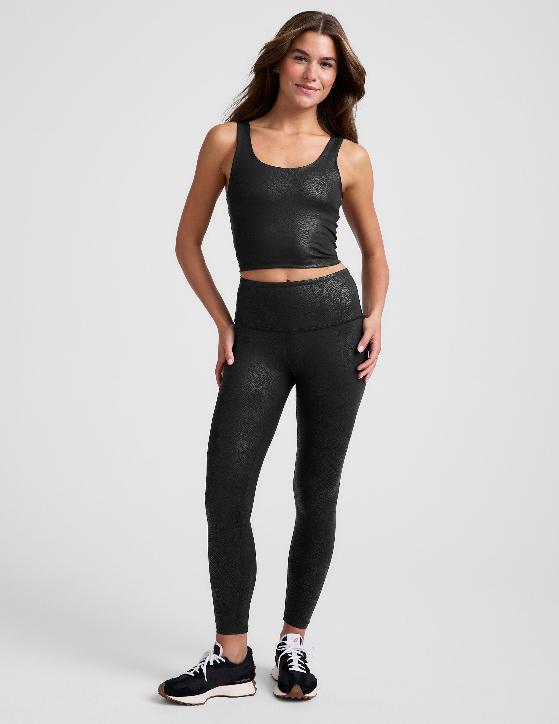 PowerShine Viper Print Cropped Tank - Image 7