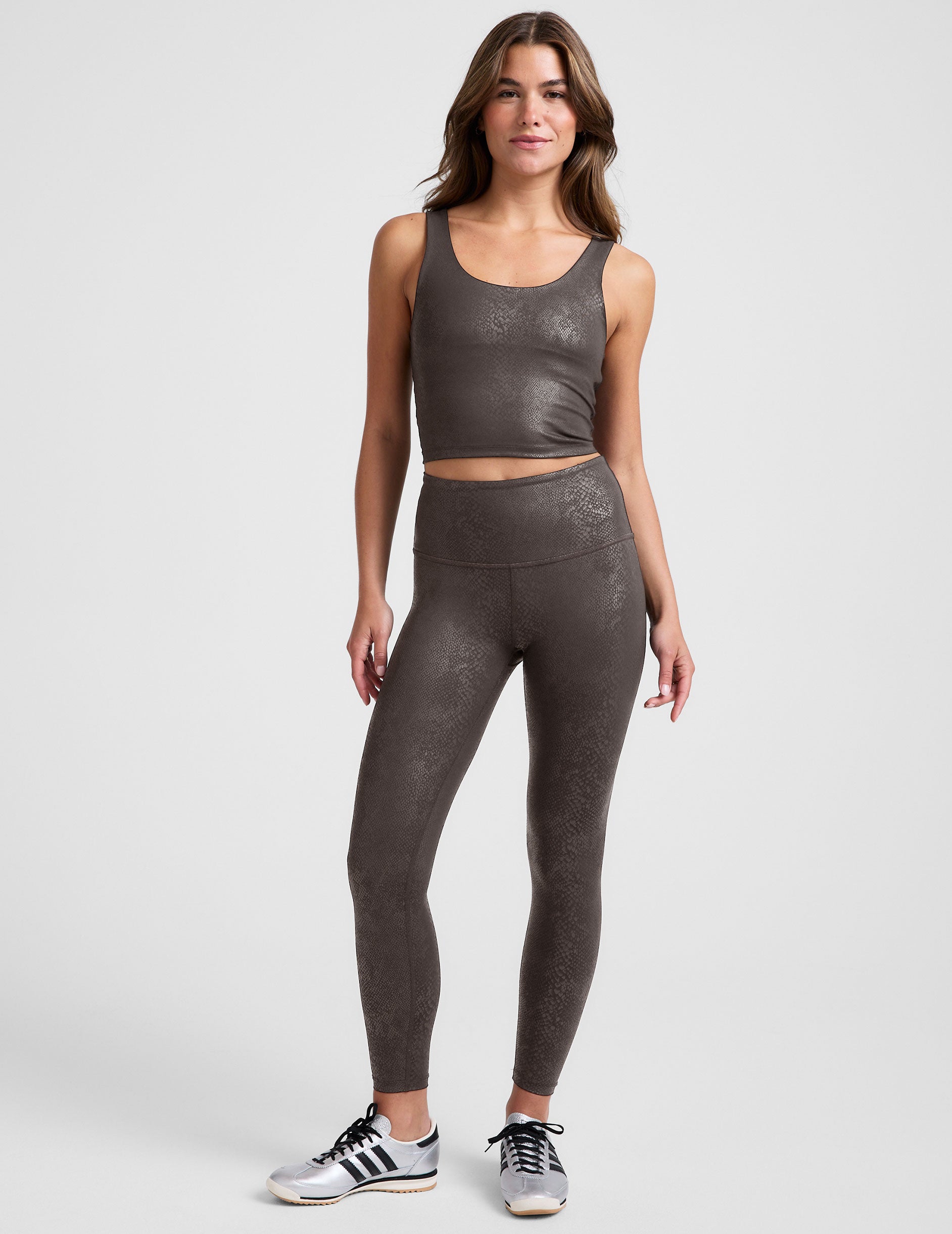 PowerShine Viper Print Cropped Tank - Image 3