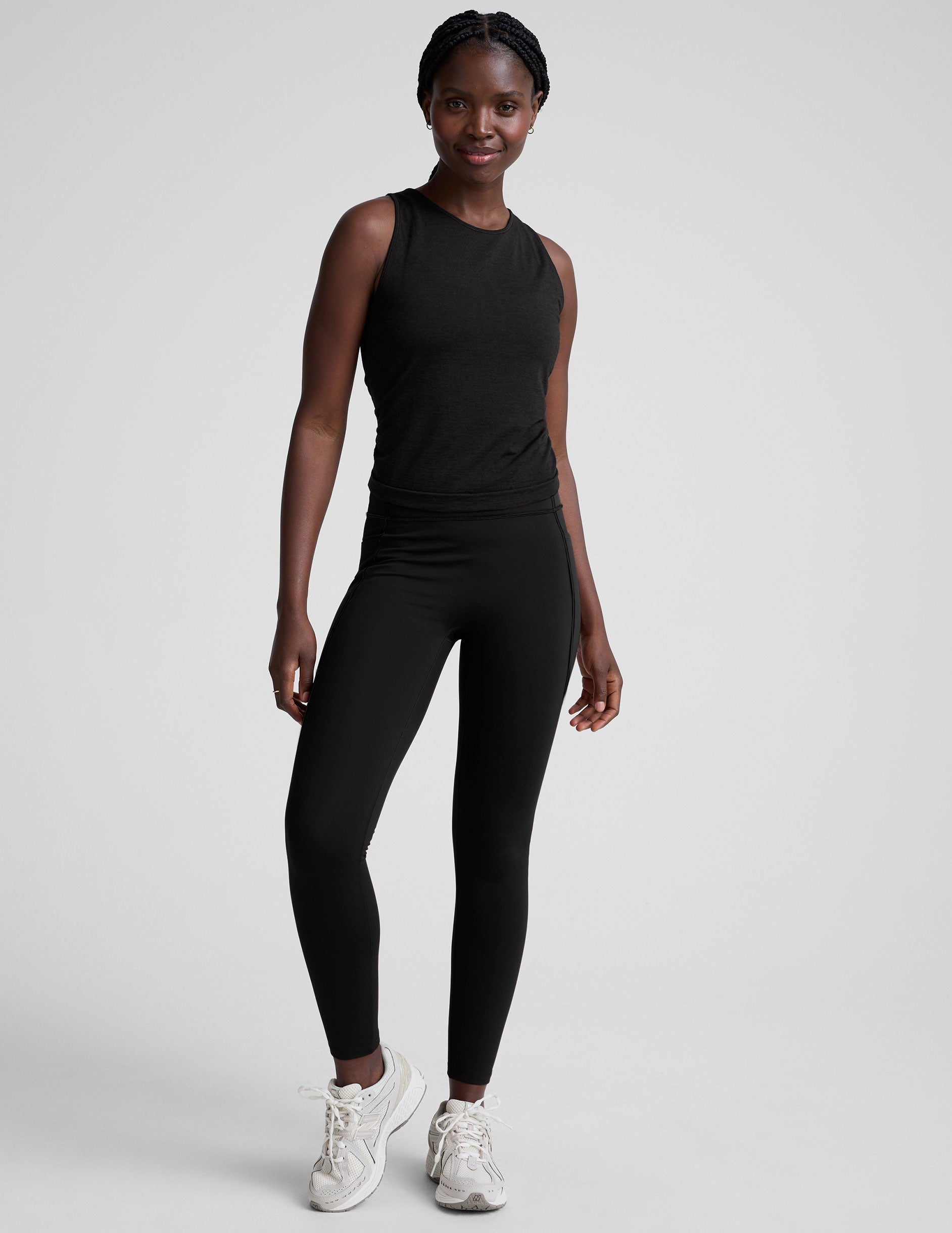 LuxeKnit Merino Wool Racerback Tank - Image 5