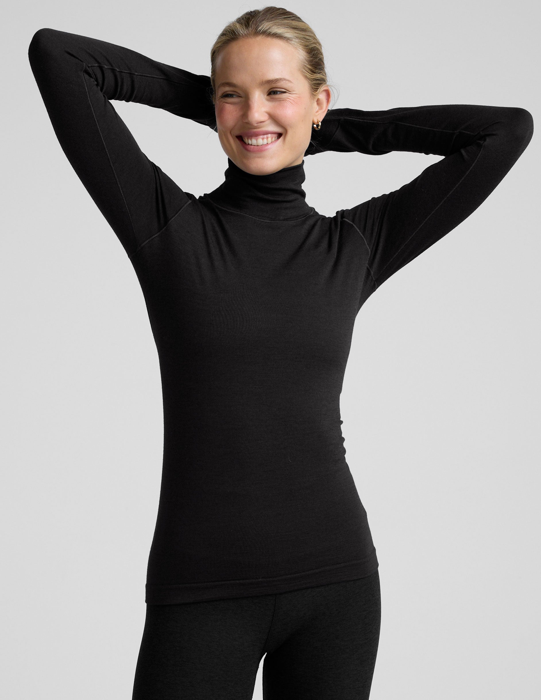 LuxeKnit Merino Wool Turtleneck - Image 3