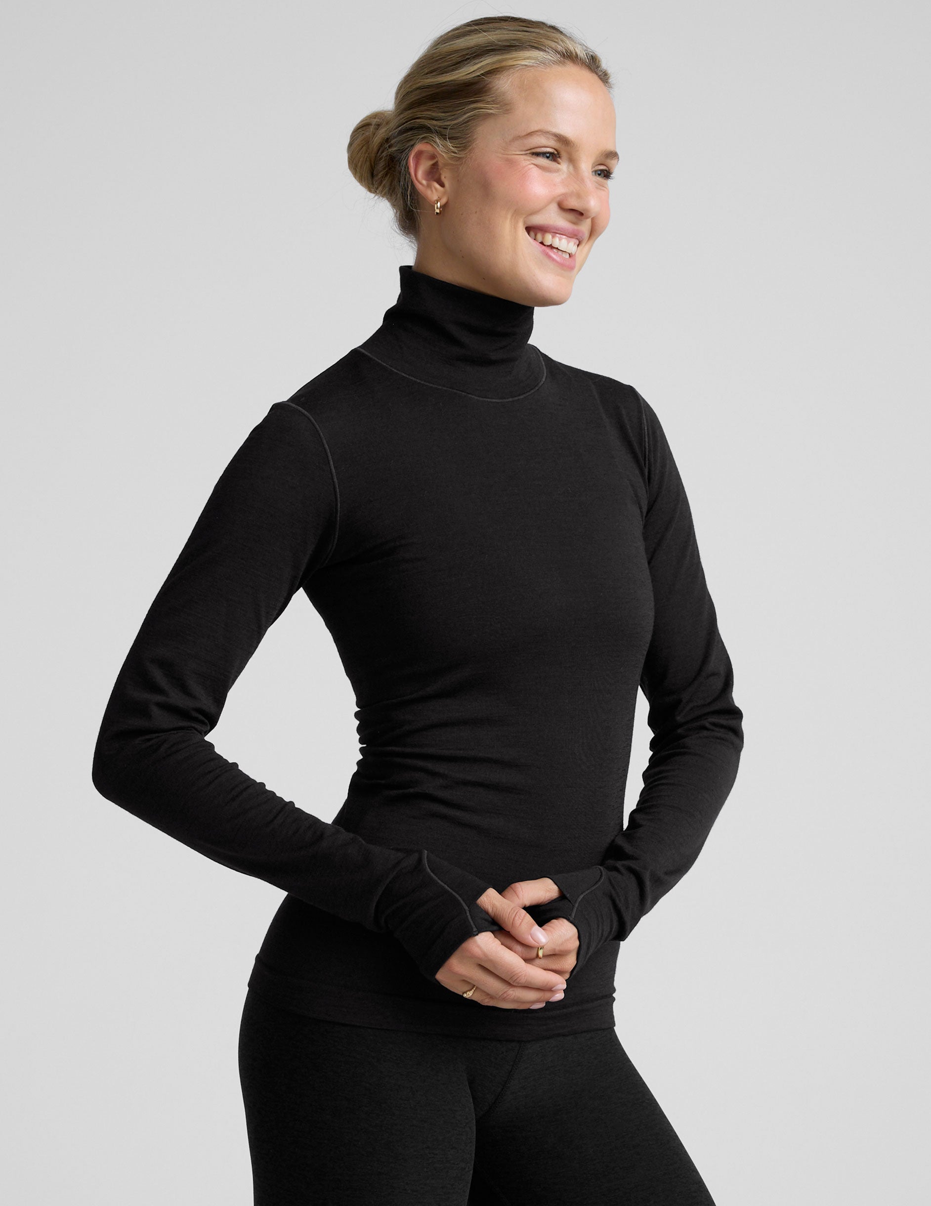 LuxeKnit Merino Wool Turtleneck - Image 4