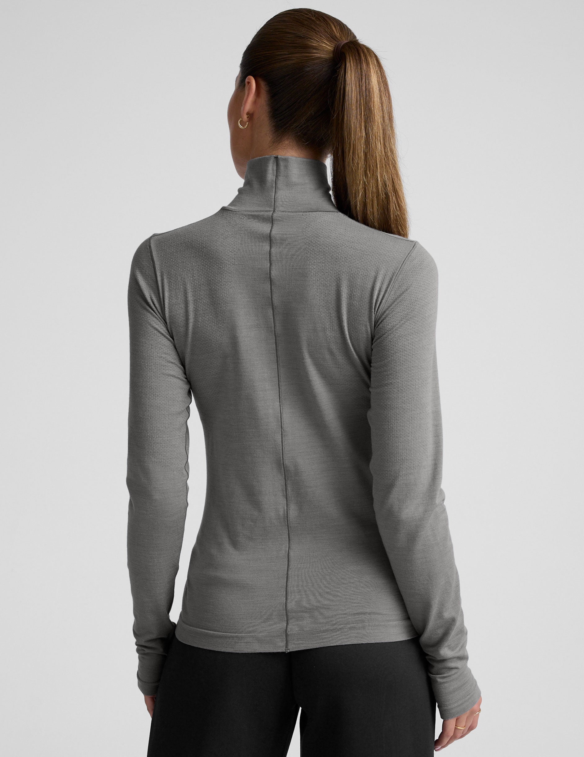 LuxeKnit Merino Wool Turtleneck - Image 4