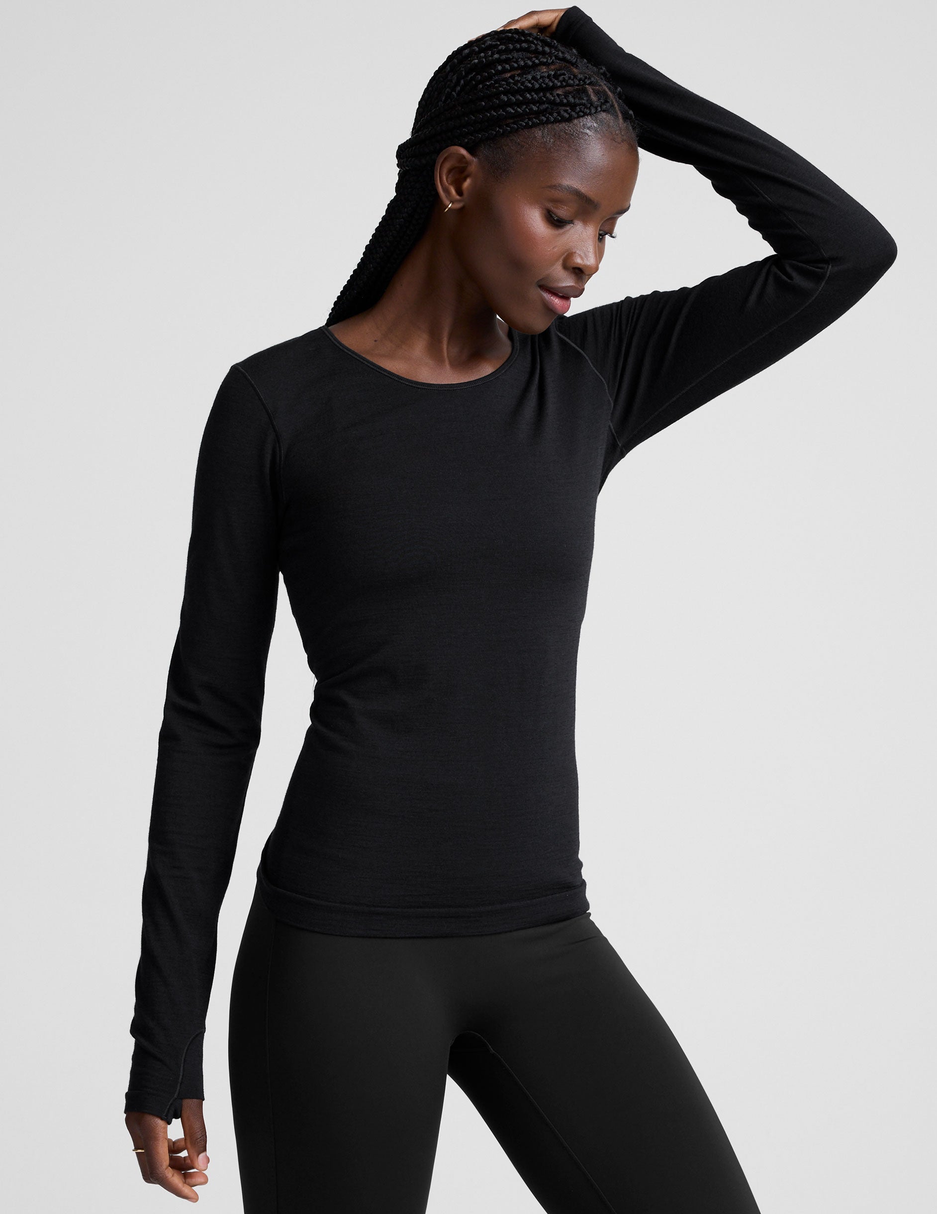 LuxeKnit Merino Wool Crewneck - Image 2