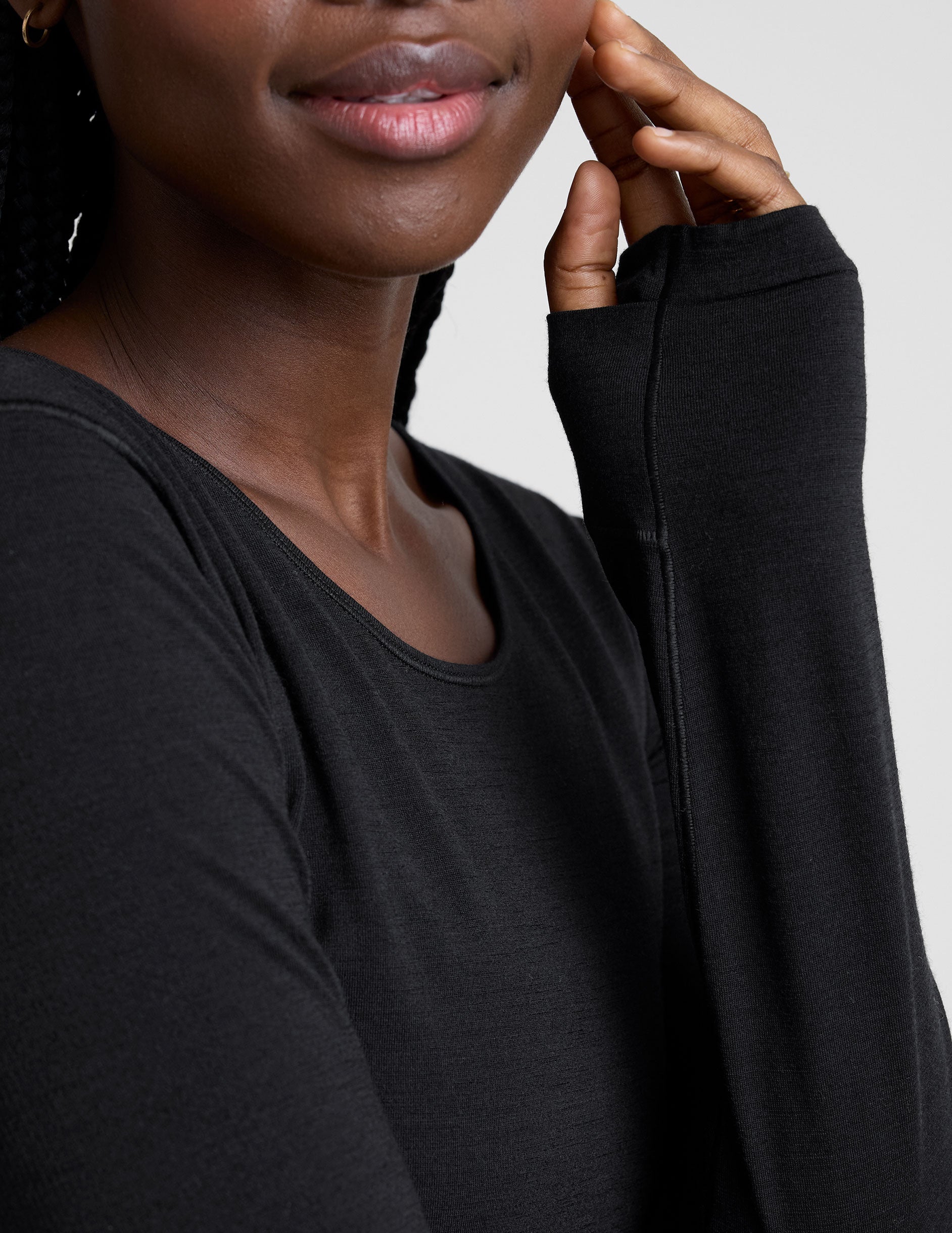 LuxeKnit Merino Wool Crewneck - Image 4