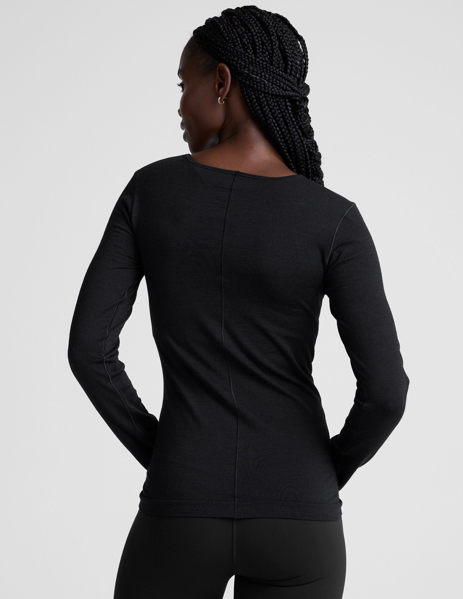 LuxeKnit Merino Wool Crewneck - Image 3