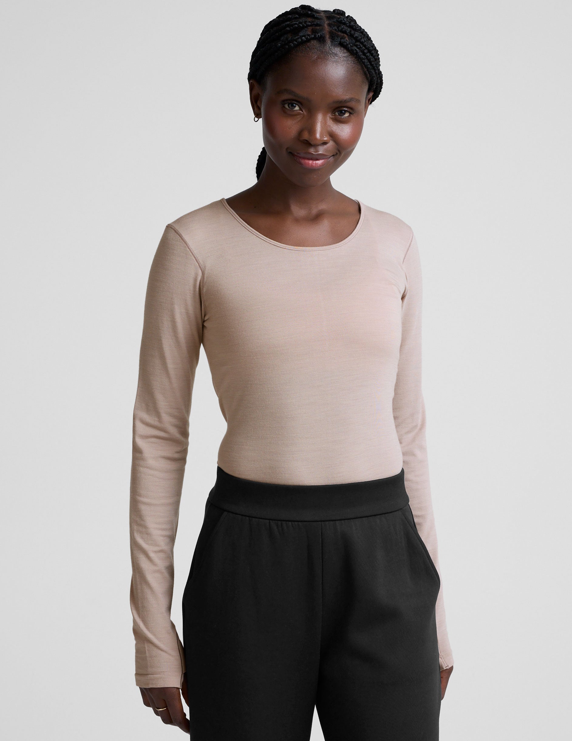 LuxeKnit Merino Wool Crewneck